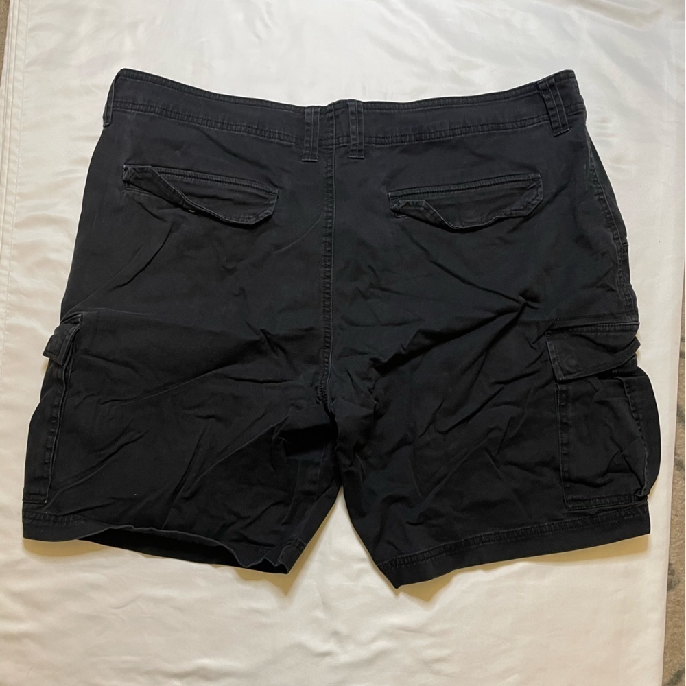 Men’s George size 40 black cargo shorts - Picture 3 of 4